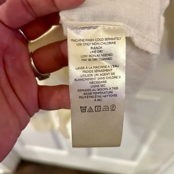 Free People Cream Ruffled Tunic - Picture 3 of 5